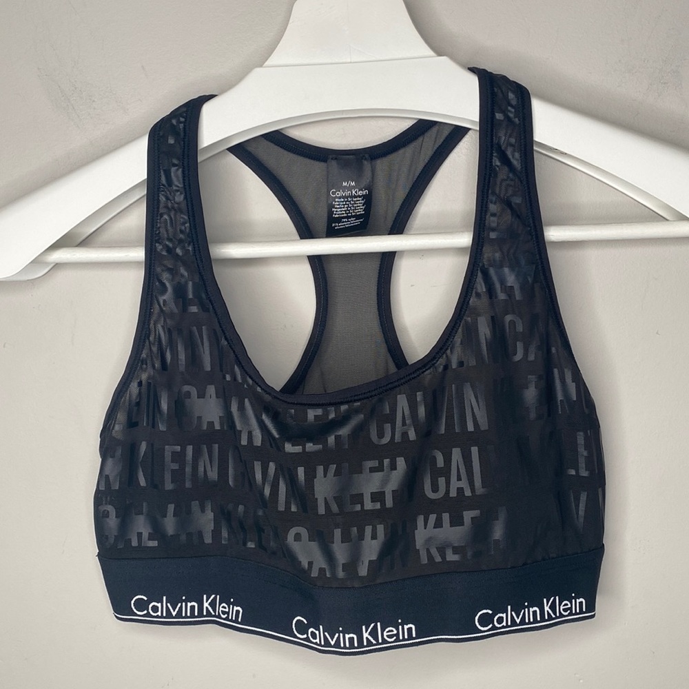 ✨ 3 for $35 ✨ Calvin Klein Black Mesh Bralette